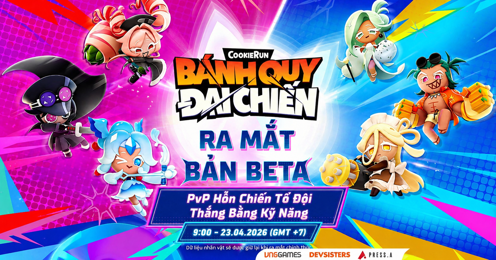 COOKIERUN: BÁNH QUY ĐẠI CHIẾN RA MẮT PHIÊN BẢN BETA TẠI CÁC THỊ TRƯỜNG KHU VỰC CHÂU Á