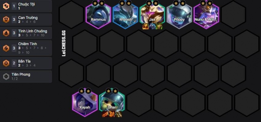 Cách chơi Đội hình Gnar reroll phù hợp phiên bản mới 17.2b - ĐTCL mùa 17 831310