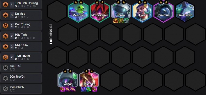 Cách chơi Đội hình Veigar Du Mục reroll thuần túy - ĐTCL mùa 17 831696
