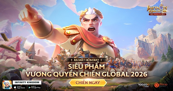 Siêu phẩm SLG Global INFINITY KINGDOM chính thức được Funtap phát hành tại Việt Nam