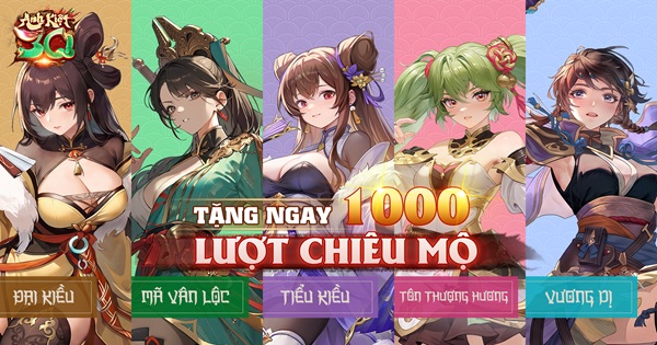 Anh Kiệt Tam Quốc ra mắt 3/6 có gì hấp dẫn mà khiến cộng đồng game thủ Tam Quốc đứng ngồi không yên?